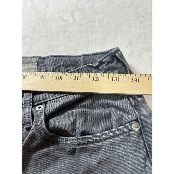 Everlane The 90's Cheeky Jean cropped gray denim Button Fly Women's Sz 26 - Picture 4 of 9
